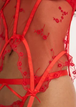 bonprix bonprix Corsé y tanga (conjunto de 2 piezas) fresa Discount