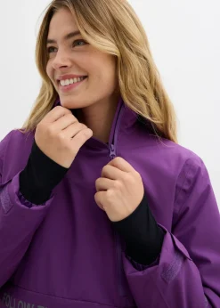 bonprix bonprix Cortavientos forrado Morado oscuro Best