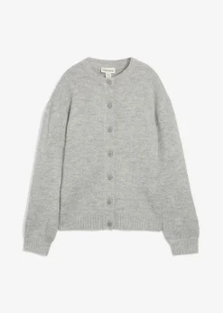 bonprix bonprix Cárdigan gris claro jaspeado moteado Online