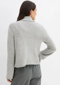 bonprix bonprix Cárdigan Gris claro jaspeado Discount
