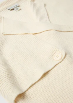 bonprix bonprix Cárdigan con lana Beige natural Best