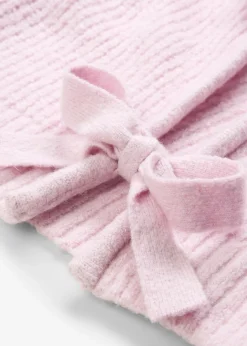 bonprix bonprix Cárdigan reversible con lazo Lila empolvado Clearance