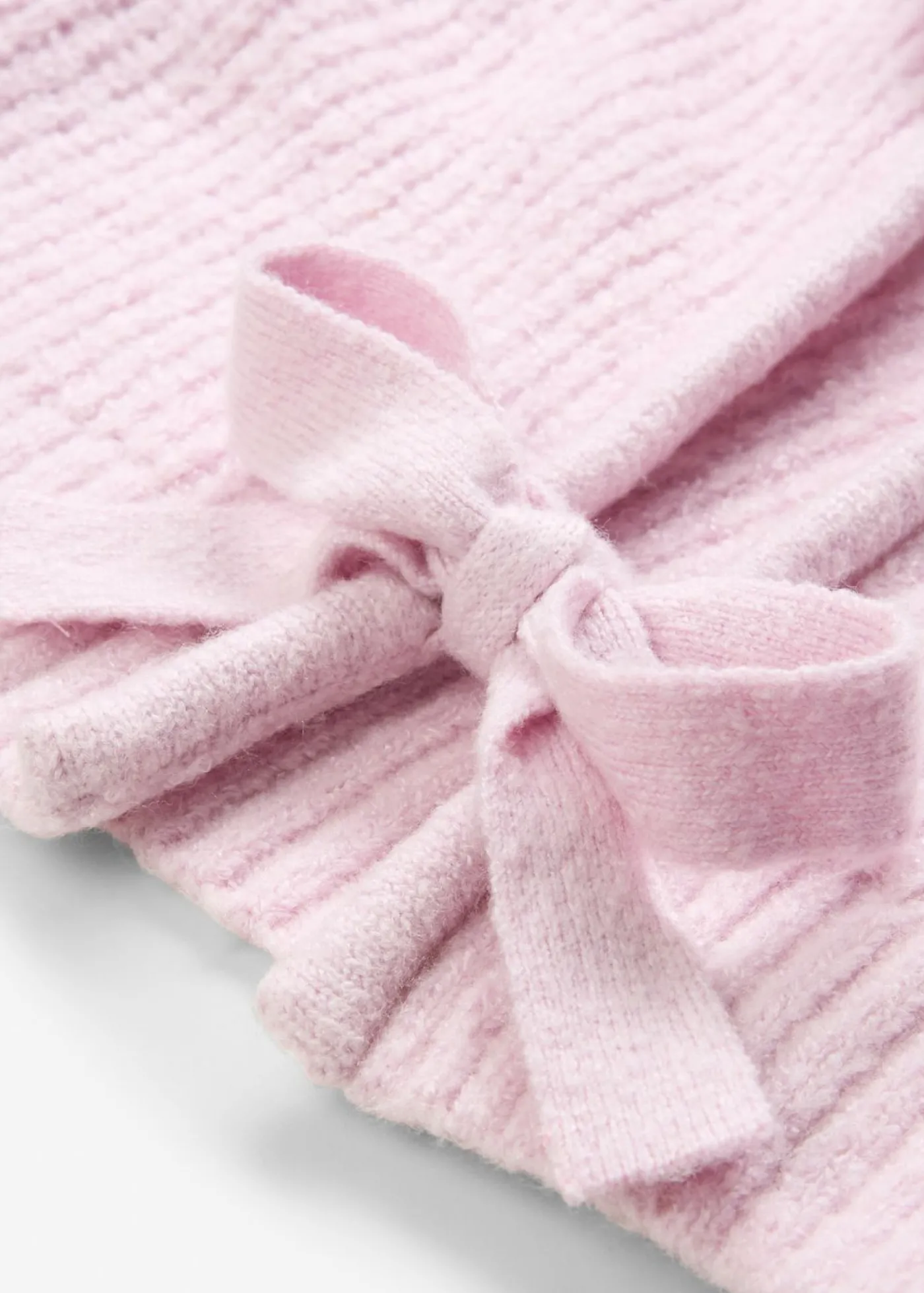 bonprix bonprix Cárdigan reversible con lazo Lila empolvado Clearance