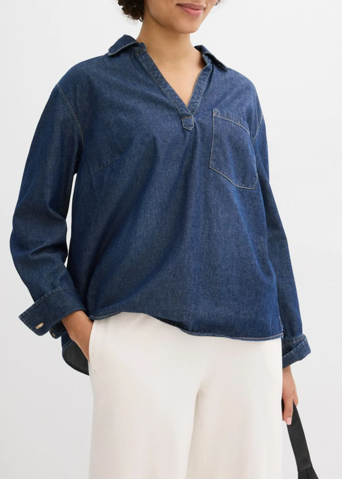 bonprix bonprix Culotte de algodón orgánico puro blanco perla Outlet