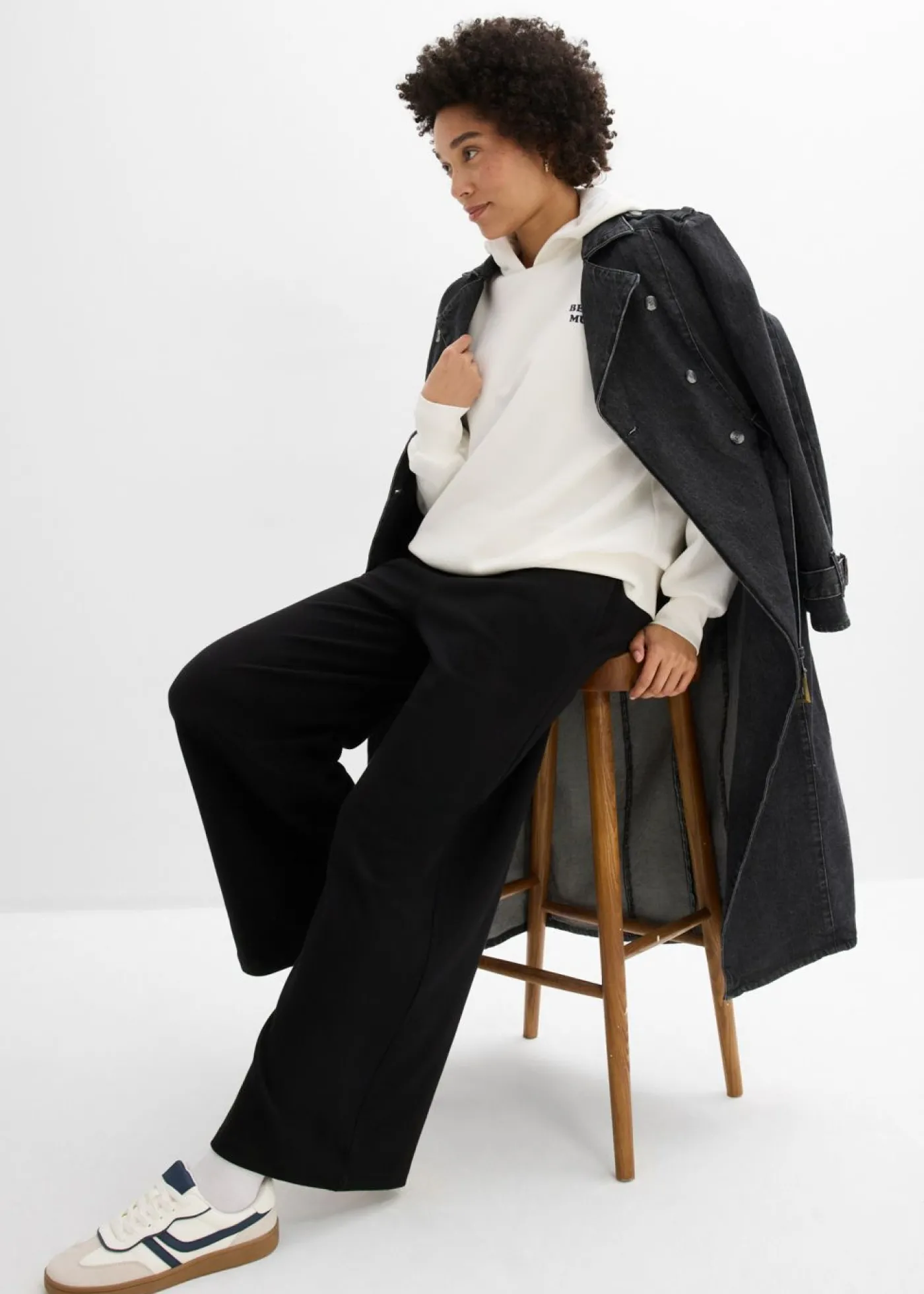 bonprix bonprix Culotte de algodón orgánico puro Negro Online