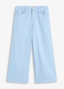 bonprix bonprix Culotte de mezcla de algodón elástico Azul claro New