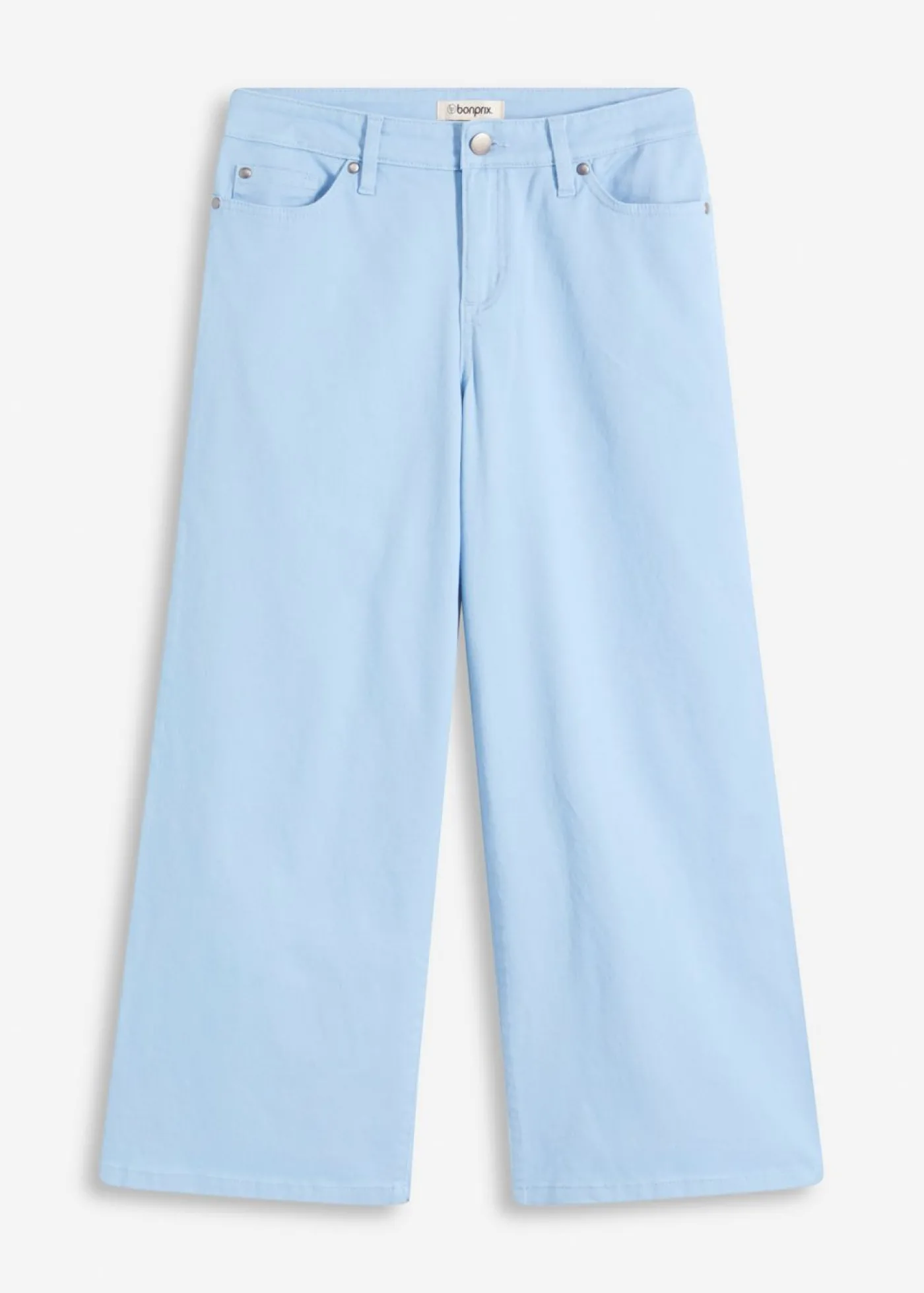 bonprix bonprix Culotte de mezcla de algodón elástico Azul claro New