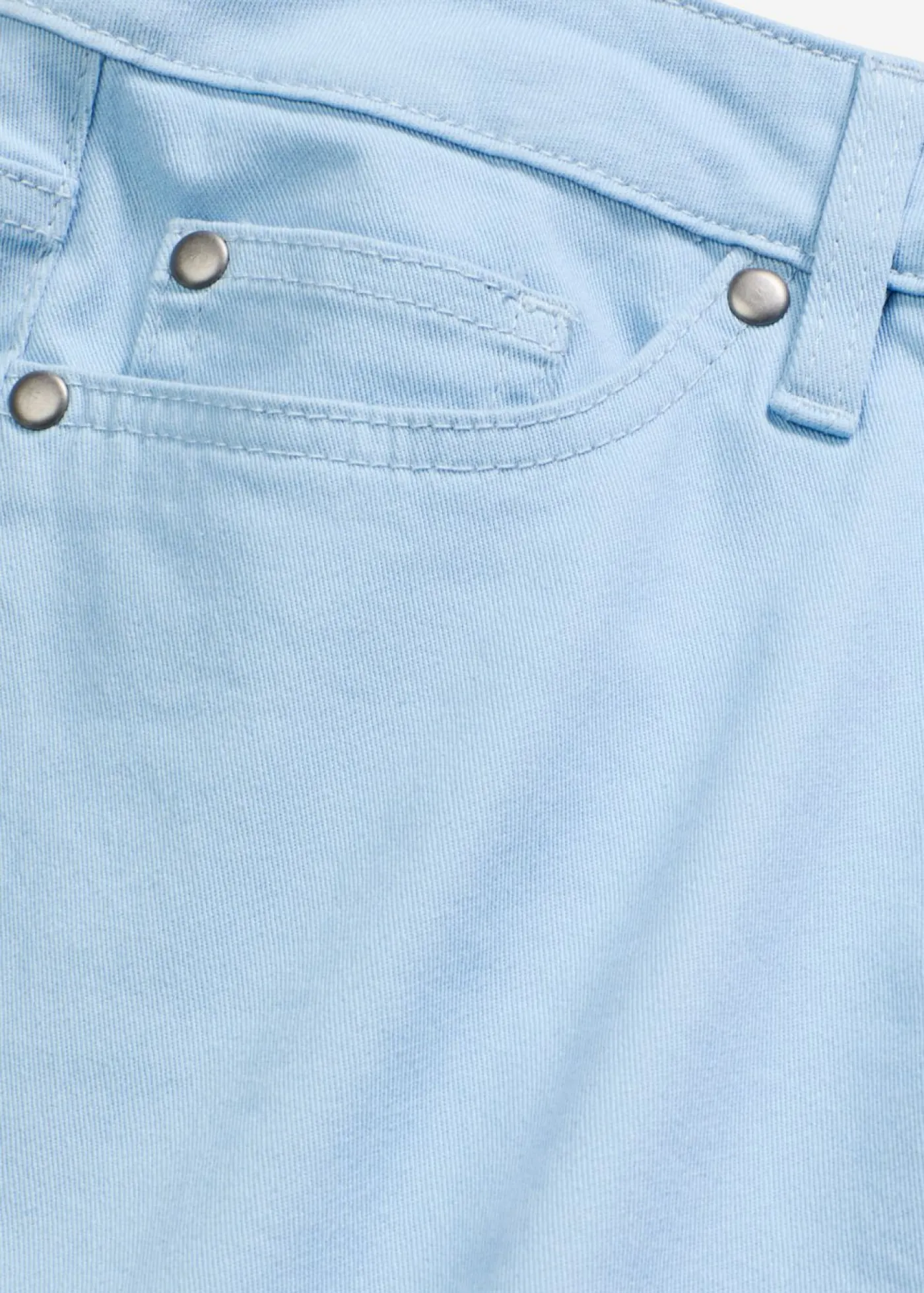 bonprix bonprix Culotte de mezcla de algodón elástico Azul claro New