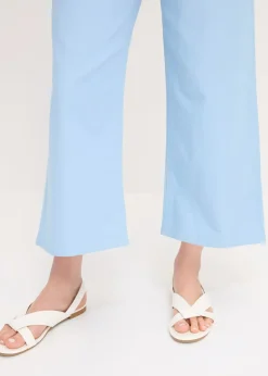 bonprix bonprix Culotte de mezcla de algodón elástico Azul claro New