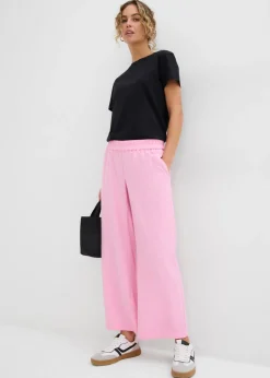 bonprix bonprix Culotte de mezcla de viscosa suave Rosa Outlet