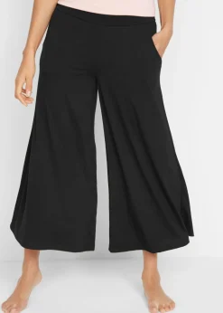 bonprix bonprix Culotte homewear con pernera ancha Negro Best