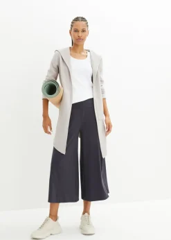 bonprix bonprix Culotte homewear con pernera ancha Azul oscuro