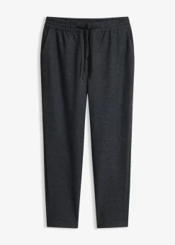 bonprix bonprix Elegante pantalón elástico Azul marino jaspeado Discount