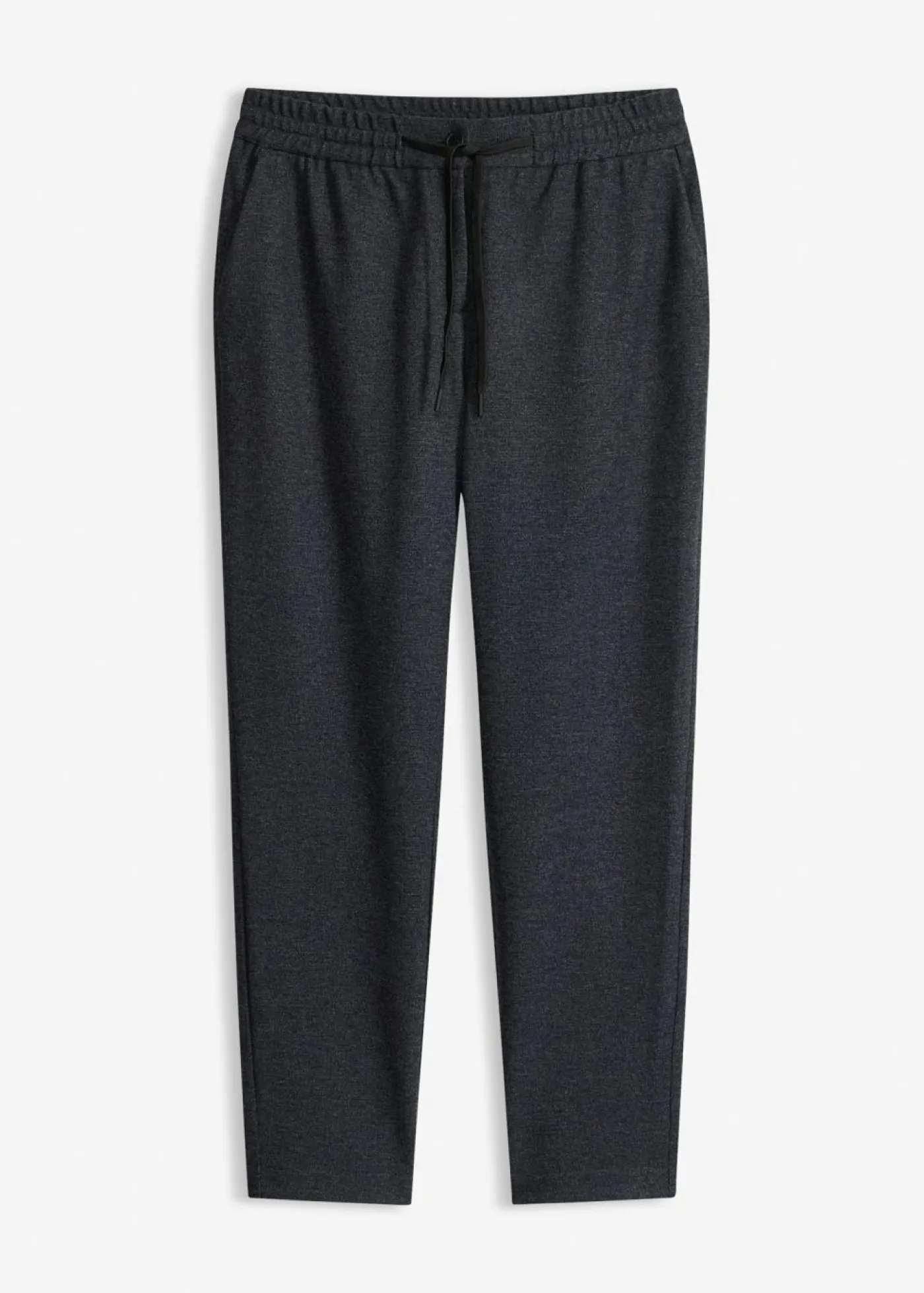 bonprix bonprix Elegante pantalón elástico Azul marino jaspeado Discount