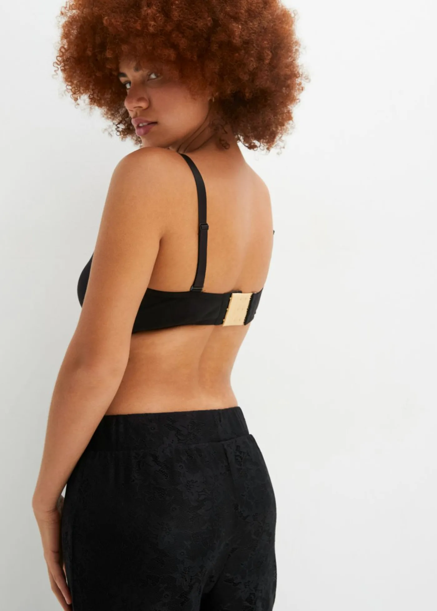 bonprix bonprix Extensores de sujetador (paquete de 5) con cierre de 3 ganchos 1 nude + 2 negro + 2 blanco New