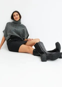 bonprix bonprix Falda Negro Hot