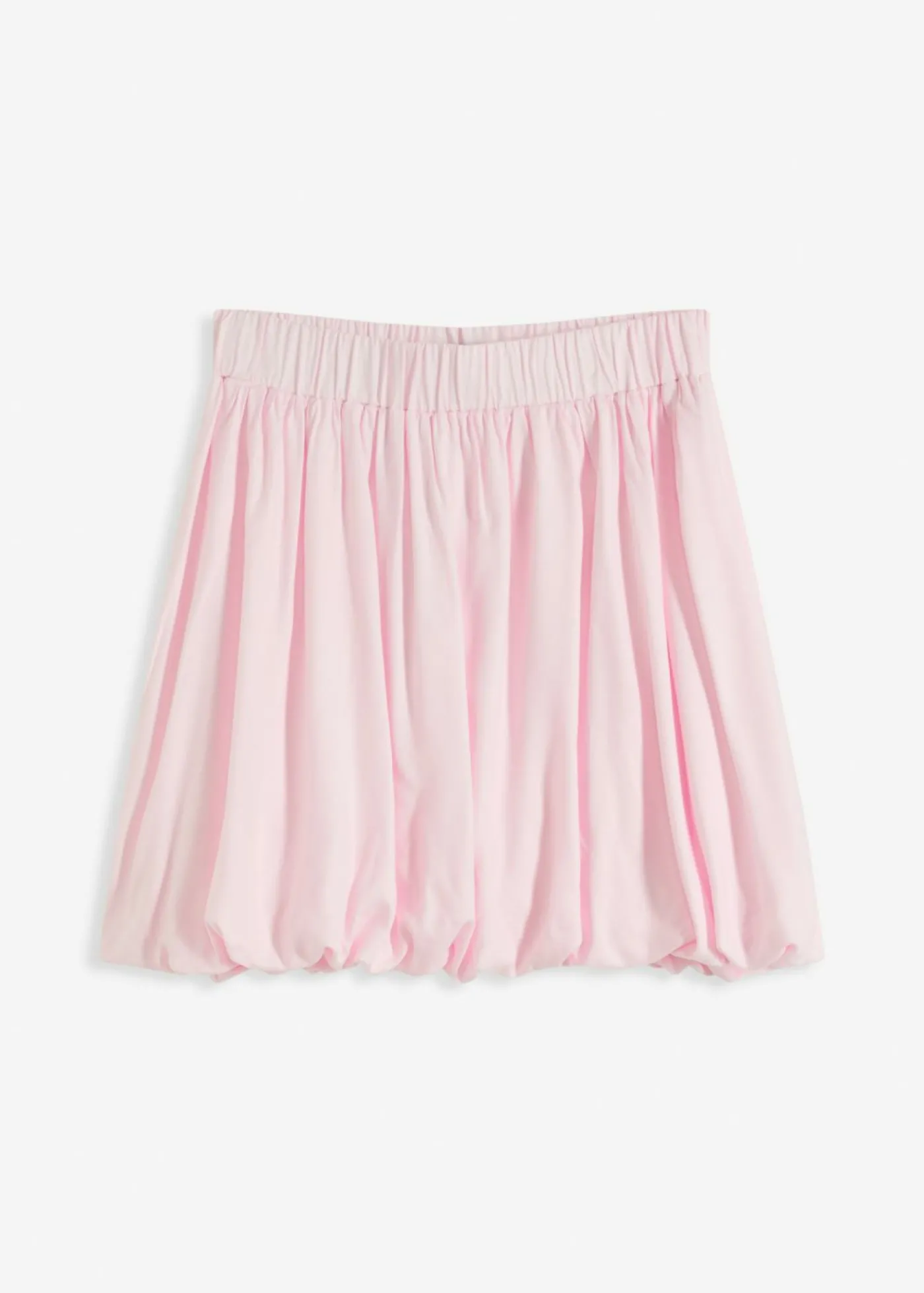 bonprix bonprix Falda abullonada de viscosa fina rosa cristal Best