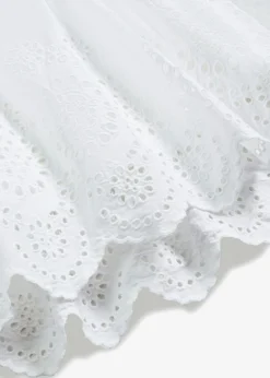 bonprix bonprix Falda con capas Blanco Sale