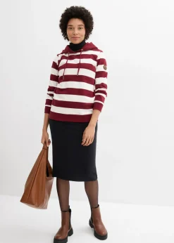 bonprix bonprix Falda de chándal Negro Online