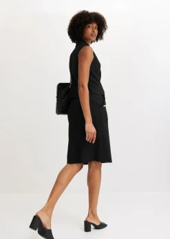 bonprix bonprix Falda ejecutiva Negro Clearance