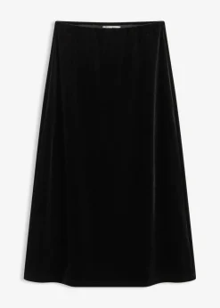 bonprix bonprix Falda midi Negro Best