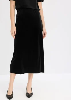 bonprix bonprix Falda midi Negro Best