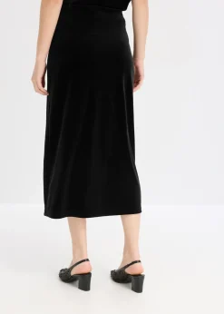 bonprix bonprix Falda midi Negro Best