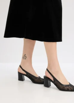 bonprix bonprix Falda midi Negro Best