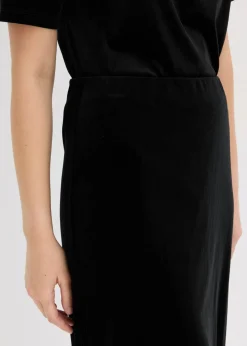 bonprix bonprix Falda midi Negro Best