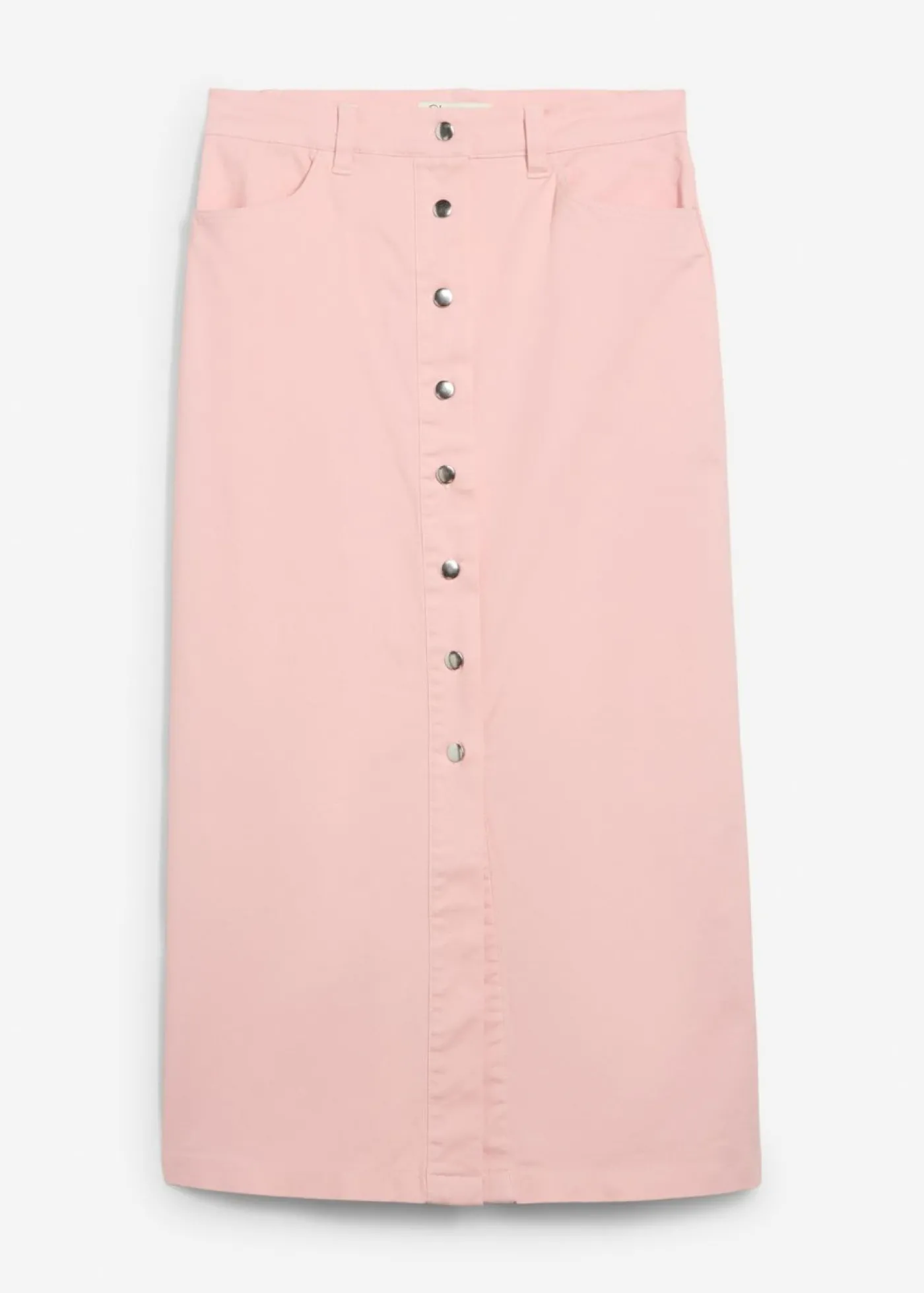 bonprix bonprix Falda midi de sarga Rosa antiguo Outlet