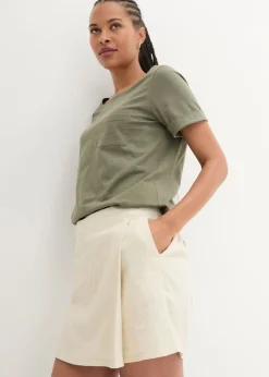 bonprix bonprix Falda pantalón Crudo Discount