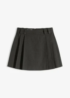 bonprix bonprix Falda pantalón Antracita oscuro jaspeado Clearance