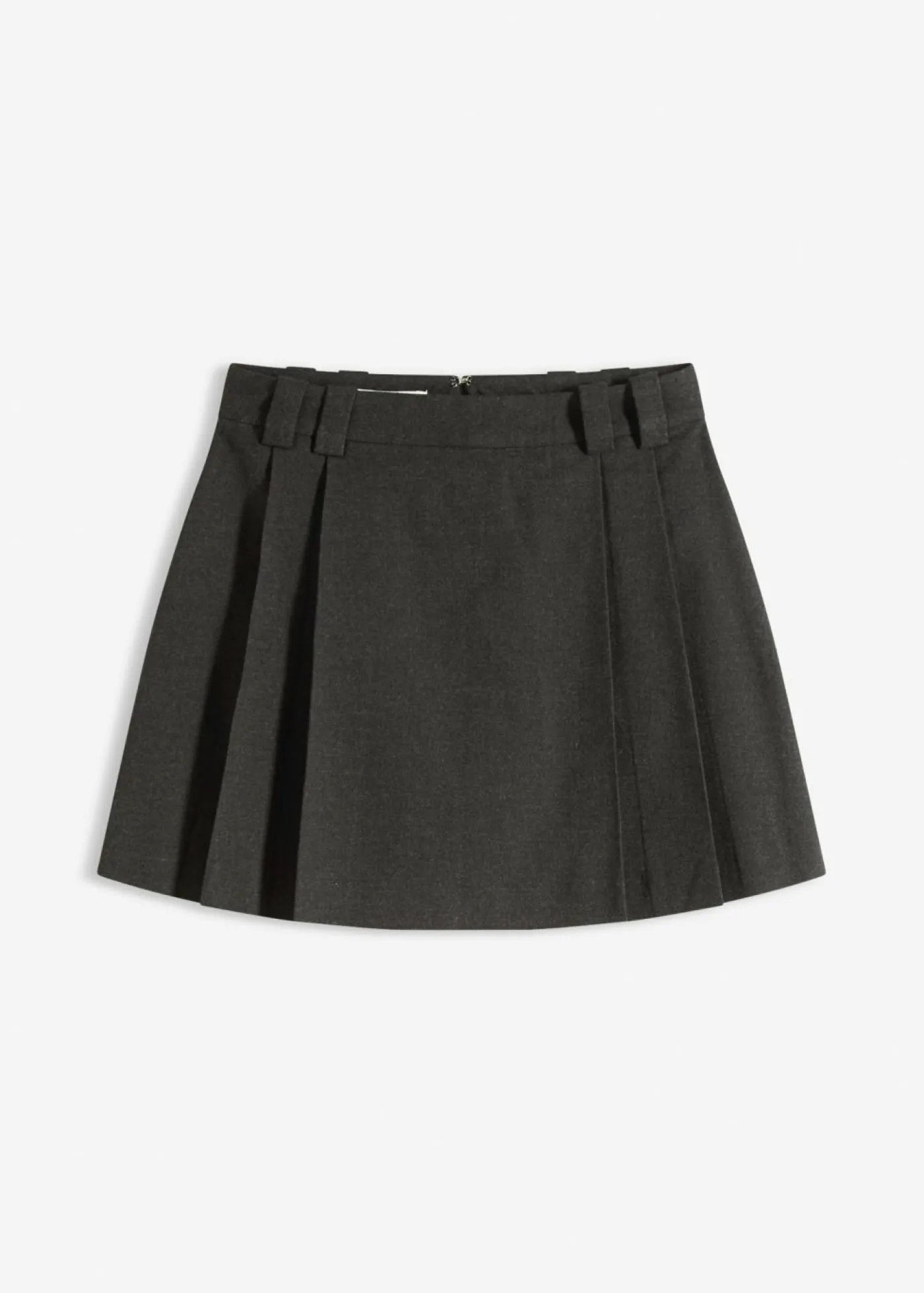 bonprix bonprix Falda pantalón Antracita oscuro jaspeado Clearance