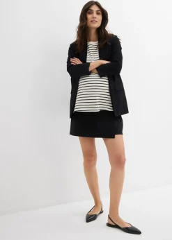 bonprix bonprix Falda pantalón premamá de algodón orgánico Negro Best