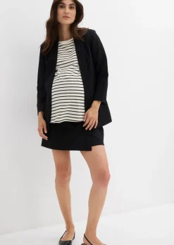 bonprix bonprix Falda pantalón premamá de algodón orgánico Negro Best