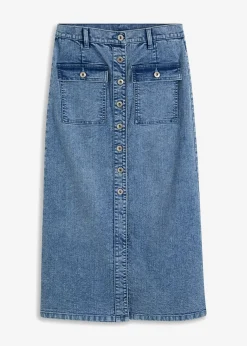 bonprix bonprix Falda vaquera Denim claro Best