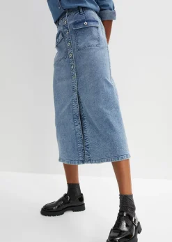 bonprix bonprix Falda vaquera Denim claro Best