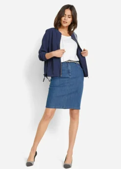 bonprix bonprix Falda vaquera elástica Denim New