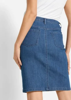 bonprix bonprix Falda vaquera elástica Denim New