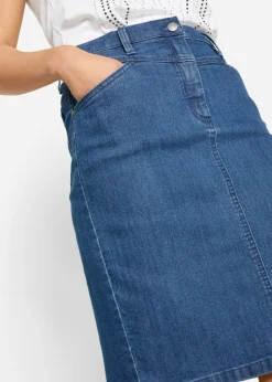 bonprix bonprix Falda vaquera elástica Denim New