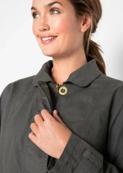 bonprix bonprix Gabardina pizarra Discount