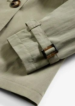 bonprix bonprix Gabardina corta Verde oliva
