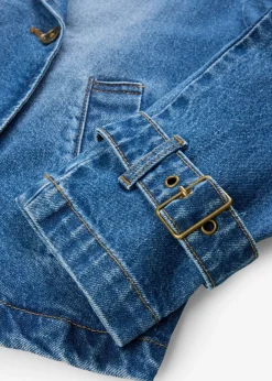 bonprix bonprix Gabardina vaquera azul claro denim Discount