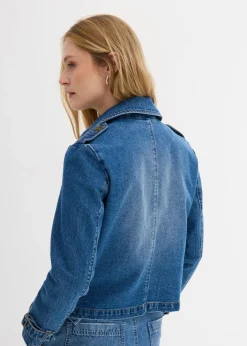 bonprix bonprix Gabardina vaquera azul claro denim Discount