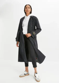 bonprix bonprix Gabardina vaquera denim gris Clearance