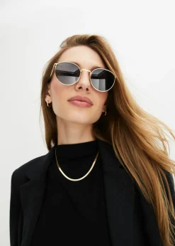 bonprix bonprix Gafas de sol oro metálico Online
