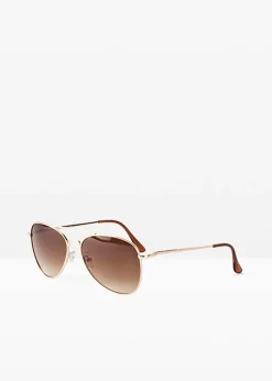 bonprix bonprix Gafas de sol Dorado-marrón New