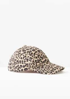 bonprix bonprix Gorra estampado leo negro-marrón Hot