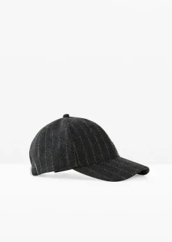 bonprix bonprix Gorra pizarra con rayas New