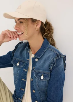 bonprix bonprix Gorra de 100 % algodón Beige natural Outlet